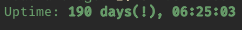 Media Server Uptime